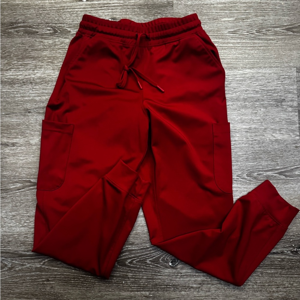 Women’s Fit Scrubs Evrpur2.0 red, size small petite